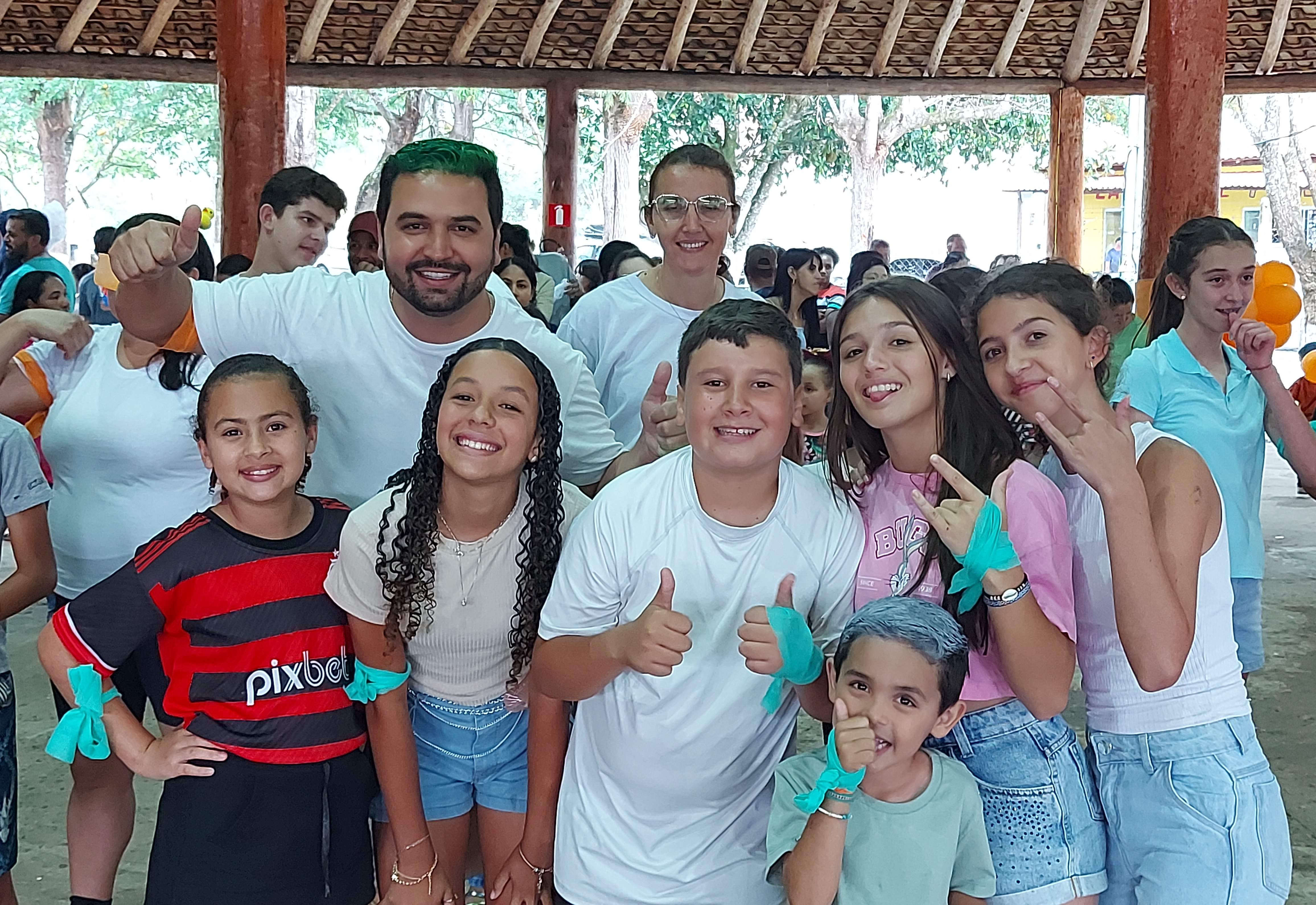 Encerramento da Semana das Crianças transforma o Parque do Lago em um espetáculo de cores e alegria