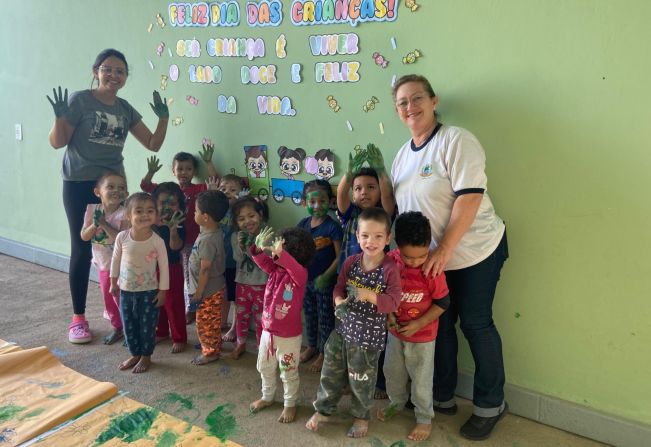 Semana da Criança na Creche Municipal Tereza Rossi