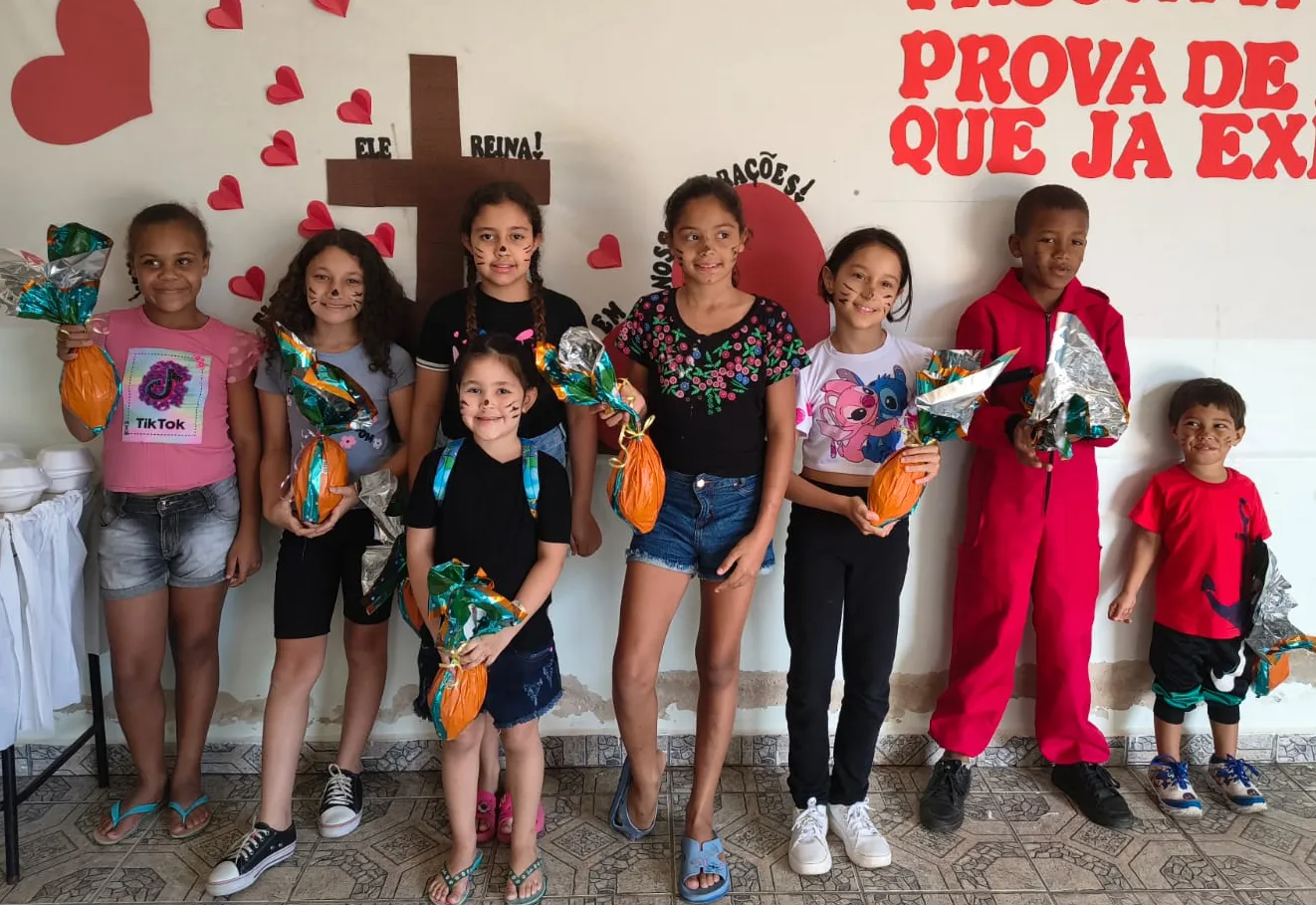 Páscoa no CRAS transforma afeto, diversão e cuidado em lembranças especiais