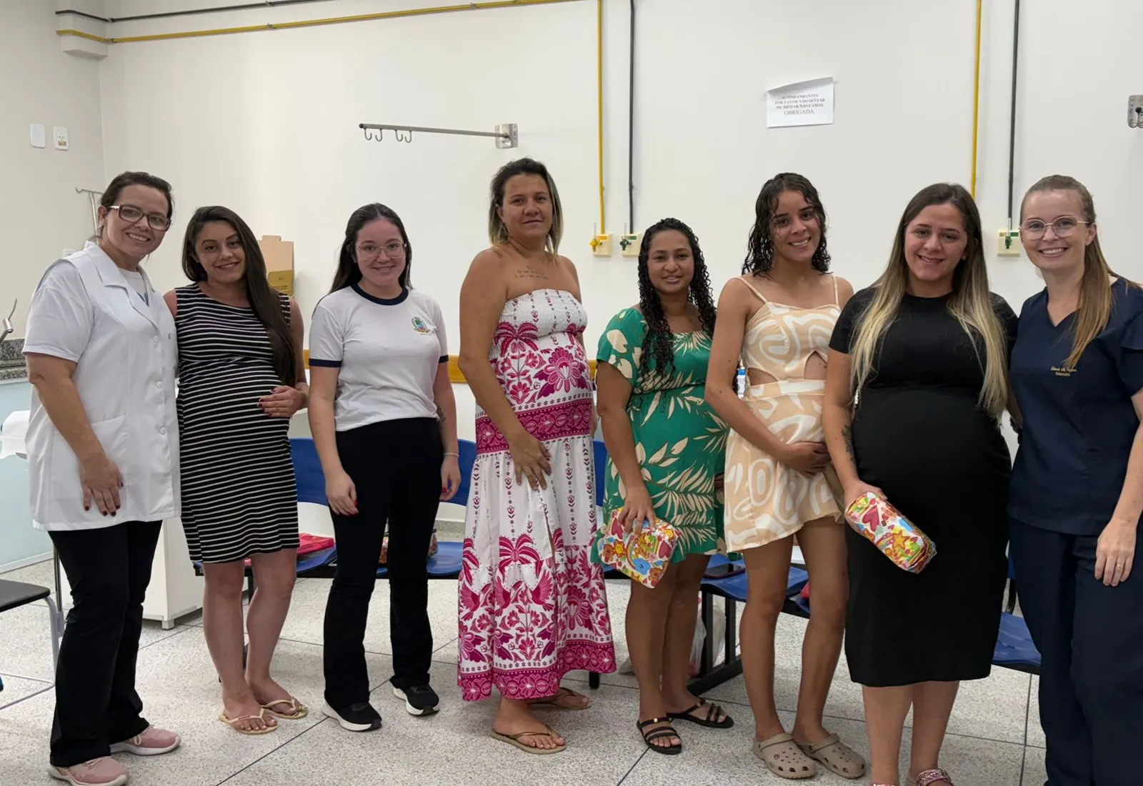 UBS de Albertina realiza encontro com gestantes e fortalece cuidado com acolhimento e orientação