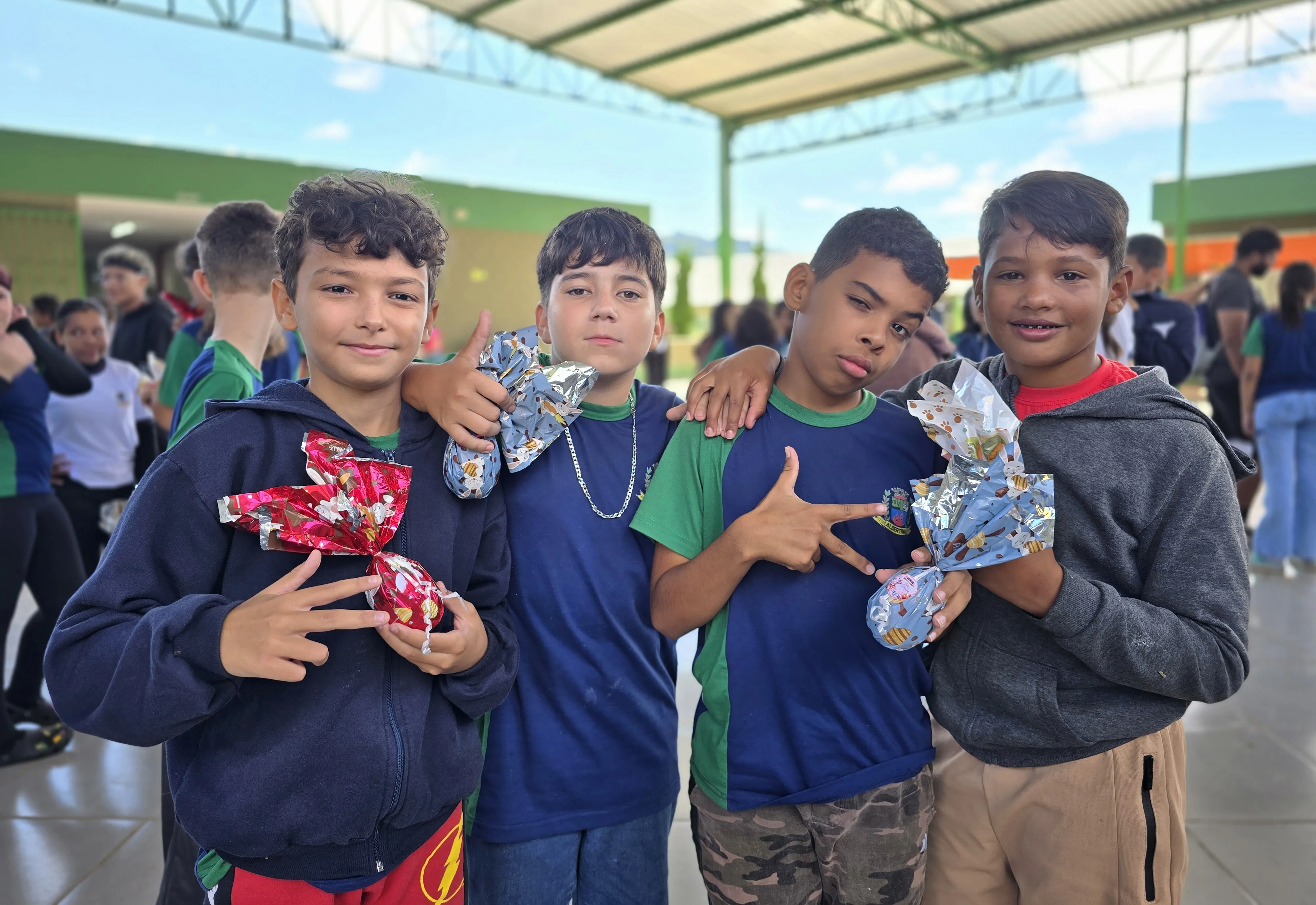 Páscoa leva encanto, alegria e afeto para as escolas municipais de Albertina