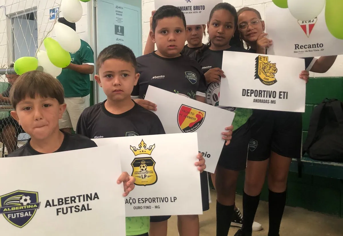 Semifinais da Copa de Futsal de Base entregam grandes jogos e definem finalistas em Albertina