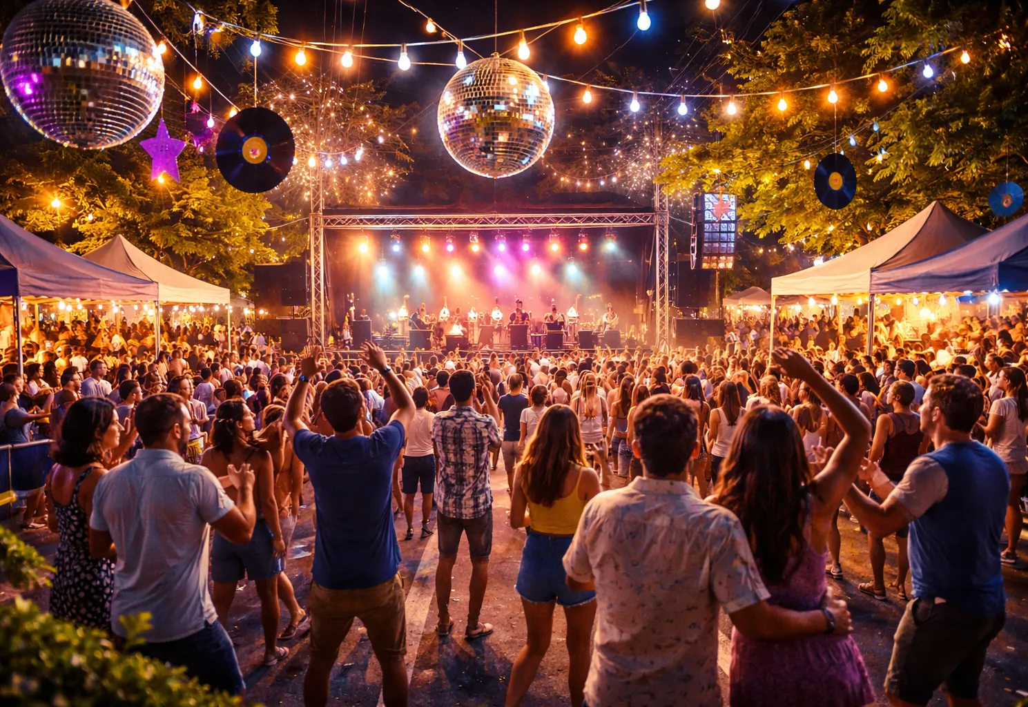 Feira Noturna entra no aniversário de 63 anos com noite flashback na Praça José Inácio Diniz