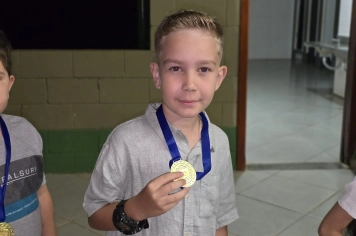 Foto - Cerimônia de premiação do Projeto +IDEB