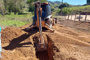 Foto - Instalação de Fossas Biodigestoras na Zona Rural de Albertina