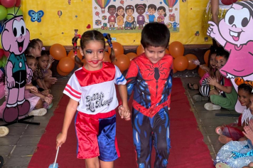 Foto relacionada - Alegria, fantasia e muita diversão marcam a Semana das Crianças na Pré-Escola Luzia Sanches Diniz