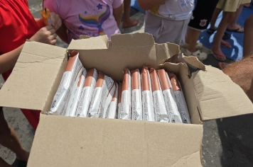 Foto - Natal na Praça – Albertina de Luz 2025