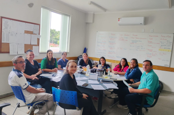 Foto relacionada - Reunião do Programa Saúde na Escola (PSE) encerra o 3º quadrimestre com foco em resultados e novas ações