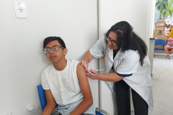 Foto relacionada - Campanha de Atualização de Vacinas Mobiliza a População na UBS de Albertina