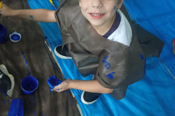 Foto - Atividade lúdica estimula aprendizado e imaginação das crianças do Maternal