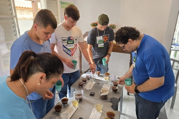 Foto - Encerramento do Curso de Classificação e Degustação de Cafés