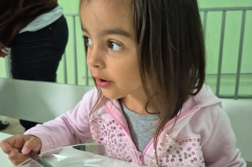 Foto relacionada - PANQUECA E HAMBÚRGUER ARTESANAL MARCAM LANCHE ESPECIAL NA CRECHE MUNICIPAL TERESA ROSSI