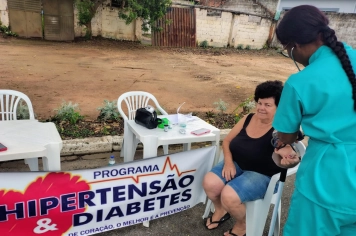 Foto - Hiperdia nos Bairros Santa Clara e São Gonçalo