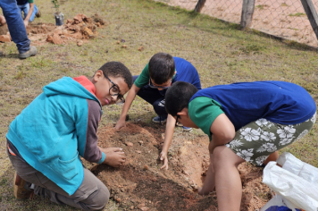 Foto - Plantio de Árvores  (Dia da Árvore | Escola Antonio Ferreira)