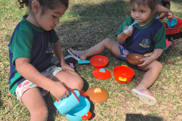 Foto relacionada - Brincadeiras, sabor e imaginação marcam a Semana das Crianças na Creche Municipal Tereza Rossi