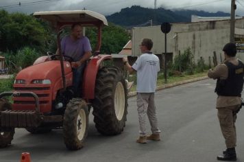 Foto - Blitz Educativa em Albertina mobiliza a comunidade contra Arboviroses