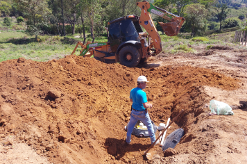 Foto - Instalação de Fossas Biodigestoras na Zona Rural de Albertina