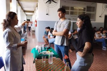 Foto - Feira da Saúde na Escola Estadual José Gomes