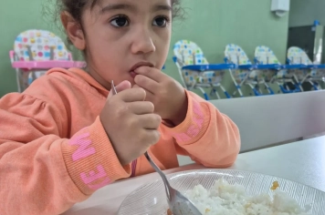 Foto - Lanche Especial de Fim de Ano – Creche Municipal Teresa Rossi