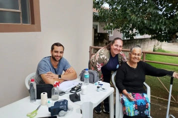 Foto - Hiperdia nos Bairros Santa Clara e São Gonçalo