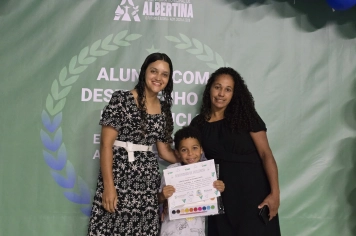 Foto - Cerimônia de premiação do Projeto +IDEB