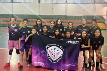 Foto - A Conquista do SUB 13 Feminino na Liga São Joanense