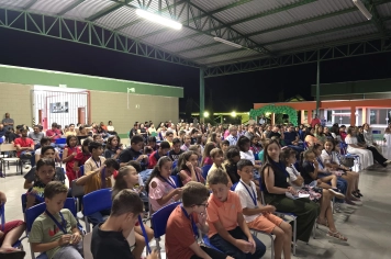 Foto - Cerimônia de premiação do Projeto +IDEB