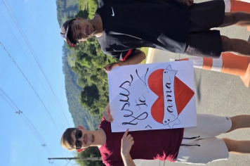 Foto - Evangelização em Albertina (8º Semana Evangélica)