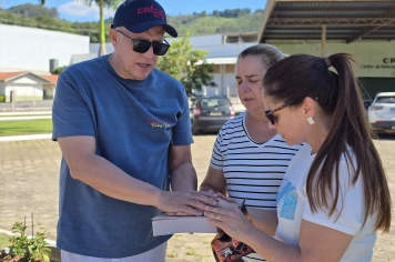 Foto - Evangelização em Albertina (8º Semana Evangélica)