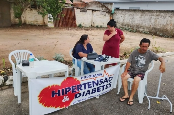 Foto - Hiperdia nos Bairros Santa Clara e São Gonçalo