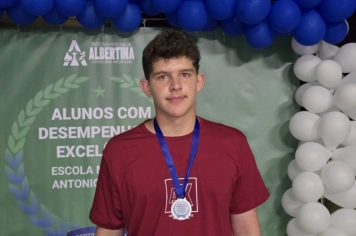 Foto - Cerimônia de premiação do Projeto +IDEB