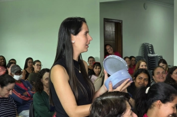 Foto - Março Lilás Palestra de Prevenção e Cuidado com a Mulher