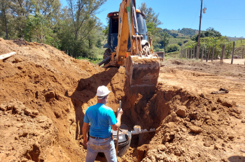 Foto - Instalação de Fossas Biodigestoras na Zona Rural de Albertina