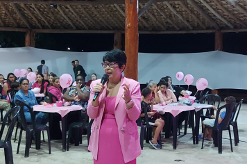 Foto - Uma Noite de Conscientização e Cuidado Marca o Outubro Rosa em Albertina