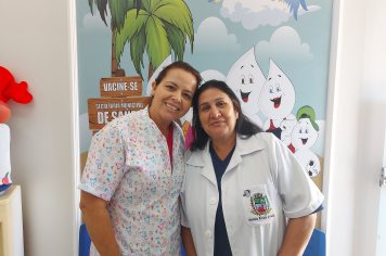 Foto relacionada - Campanha de Atualização de Vacinas Mobiliza a População na UBS de Albertina