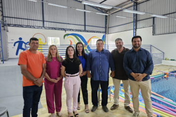 Foto - Inauguração do espaço revitalizado do Centro Educacional “Professora Marilene Botelho Opúsculo”