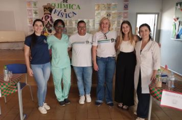 Foto - Feira da Saúde na Escola Estadual José Gomes