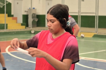 Foto - Treino de Vôlei de Base