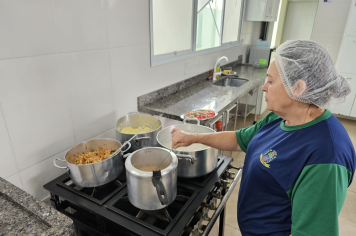 Foto - Alimentação nas Escolas de Albertina