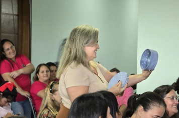 Foto - Março Lilás Palestra de Prevenção e Cuidado com a Mulher