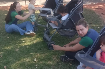 Foto relacionada - Brincadeiras, sabor e imaginação marcam a Semana das Crianças na Creche Municipal Tereza Rossi