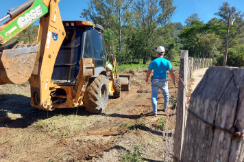 Foto - Instalação de Fossas Biodigestoras na Zona Rural de Albertina