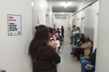 Foto - Exames oftalmológicos na UBS