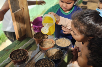 Foto - Plantio de Sementes (Dia da Árvore | Pré-Escola M. Luzia Sanches Diniz)