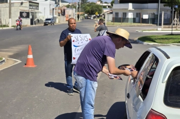 Foto - Evangelização em Albertina (8º Semana Evangélica)