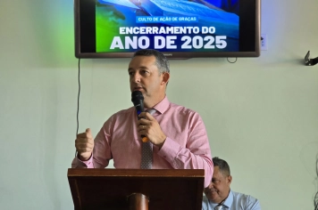 Foto - Culto em Ação de Graças de Encerramento do ano de 2025