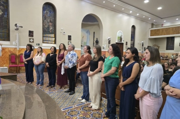 Foto - Missa em Ação de Graças | Formatura 9ª Ano | Escola M. Antonio Ferreira