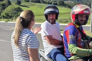 Foto - Evangelização em Albertina (8º Semana Evangélica)