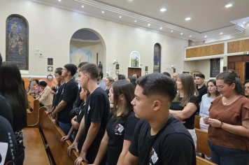 Foto - Missa em Ação de Graças | Formatura 9ª Ano | Escola M. Antonio Ferreira