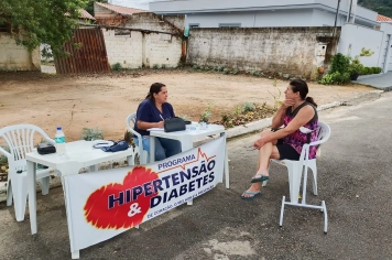 Foto - Hiperdia nos Bairros Santa Clara e São Gonçalo